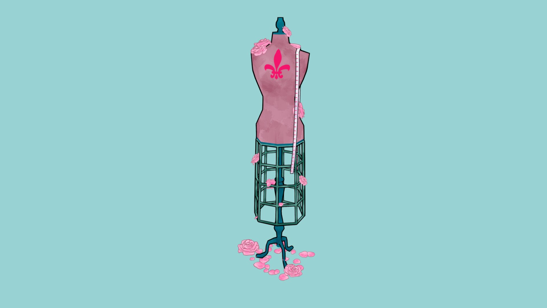 Day 7 - Mannequin - 3D Inktober 2019