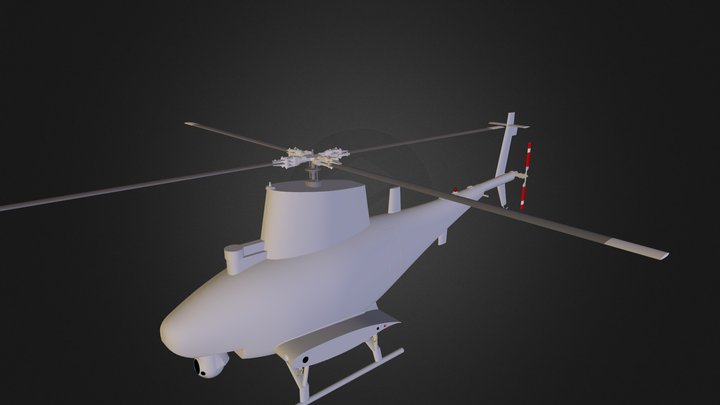 MQ-8B Fire Scout 3D Model