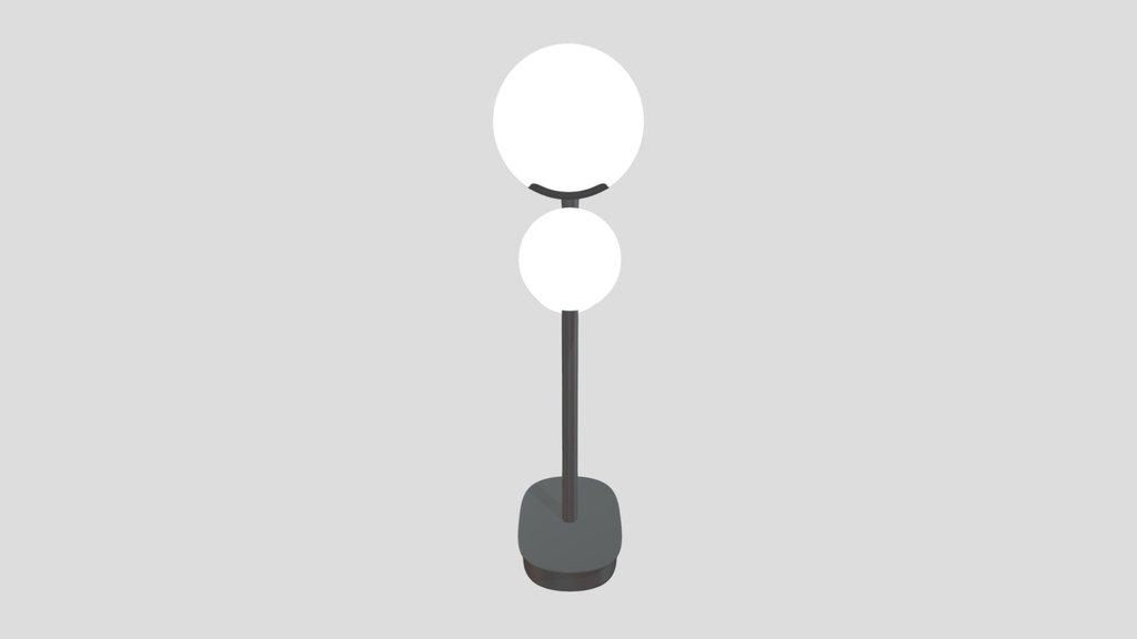 Modern 3 Bulb Desk Lamp