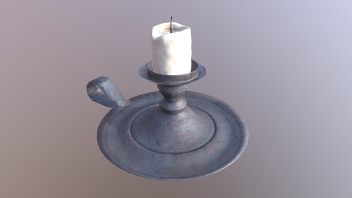 Candle Holder 3D Model