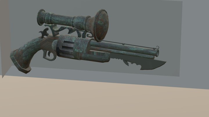 pistola 3D Model