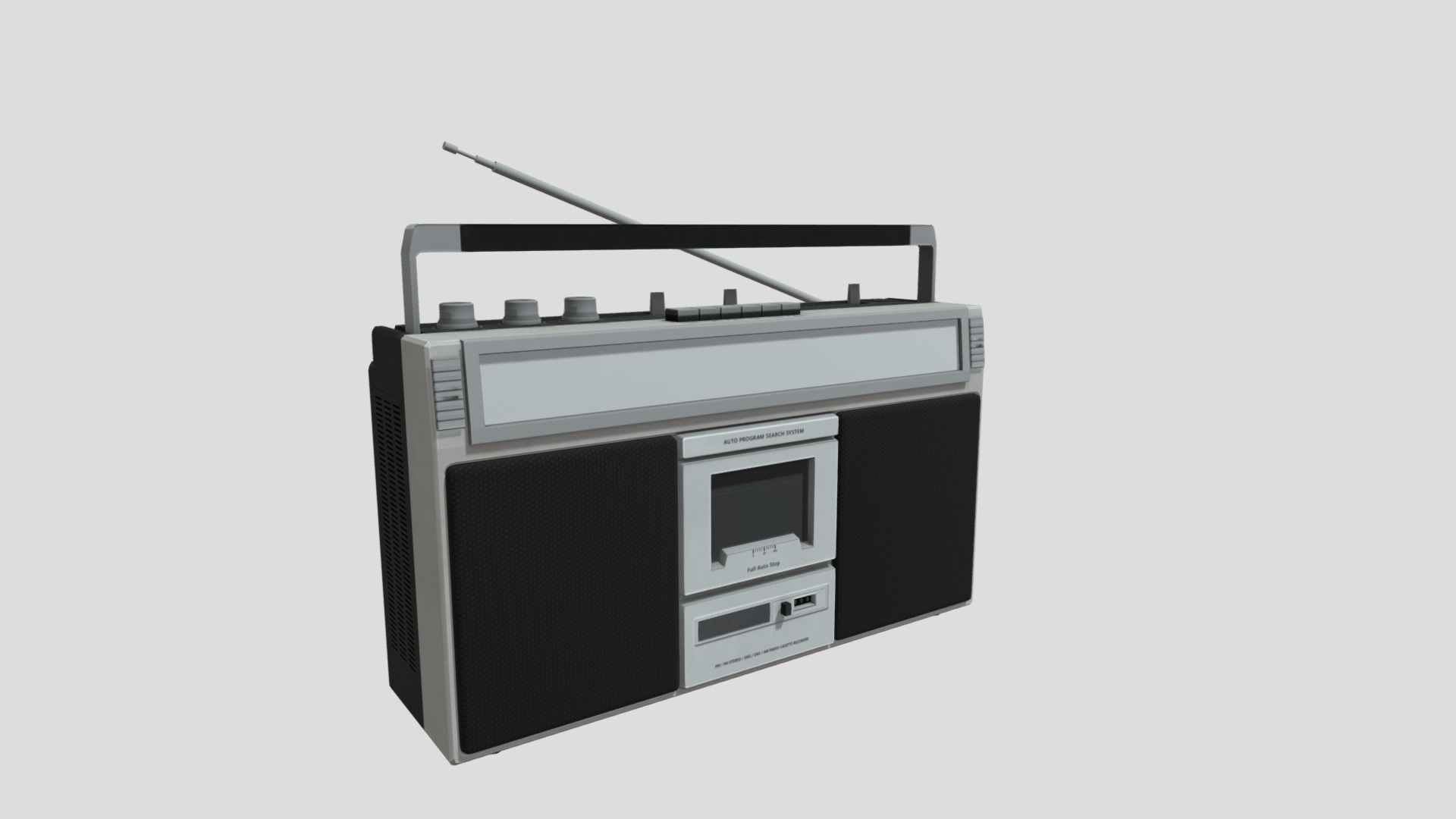 3D model Stereo 02 - This is a 3D model of the Stereo 02. The 3D model is about engineering drawing.