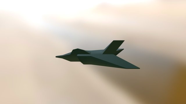 Straaljager 3D Model
