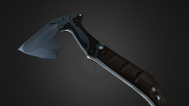 Tomahawk PBR 3D Model