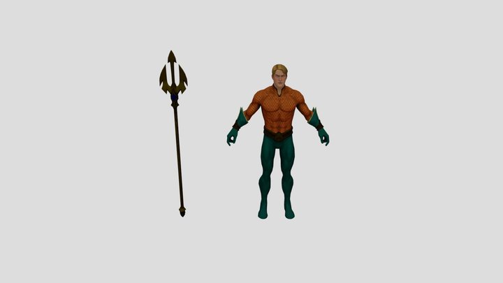 Aquaman 3D Model