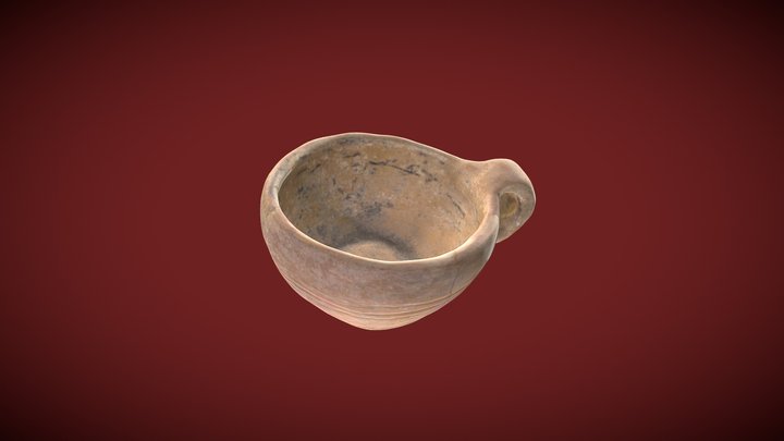 Tasse IV 0378 „Schrifttasse“ 3D Model