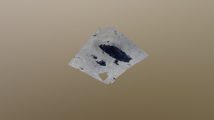 Aa lava block 3D Model