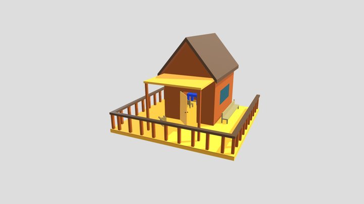 114-1 3D動畫技術---3B213153_林溢茗 3D Model
