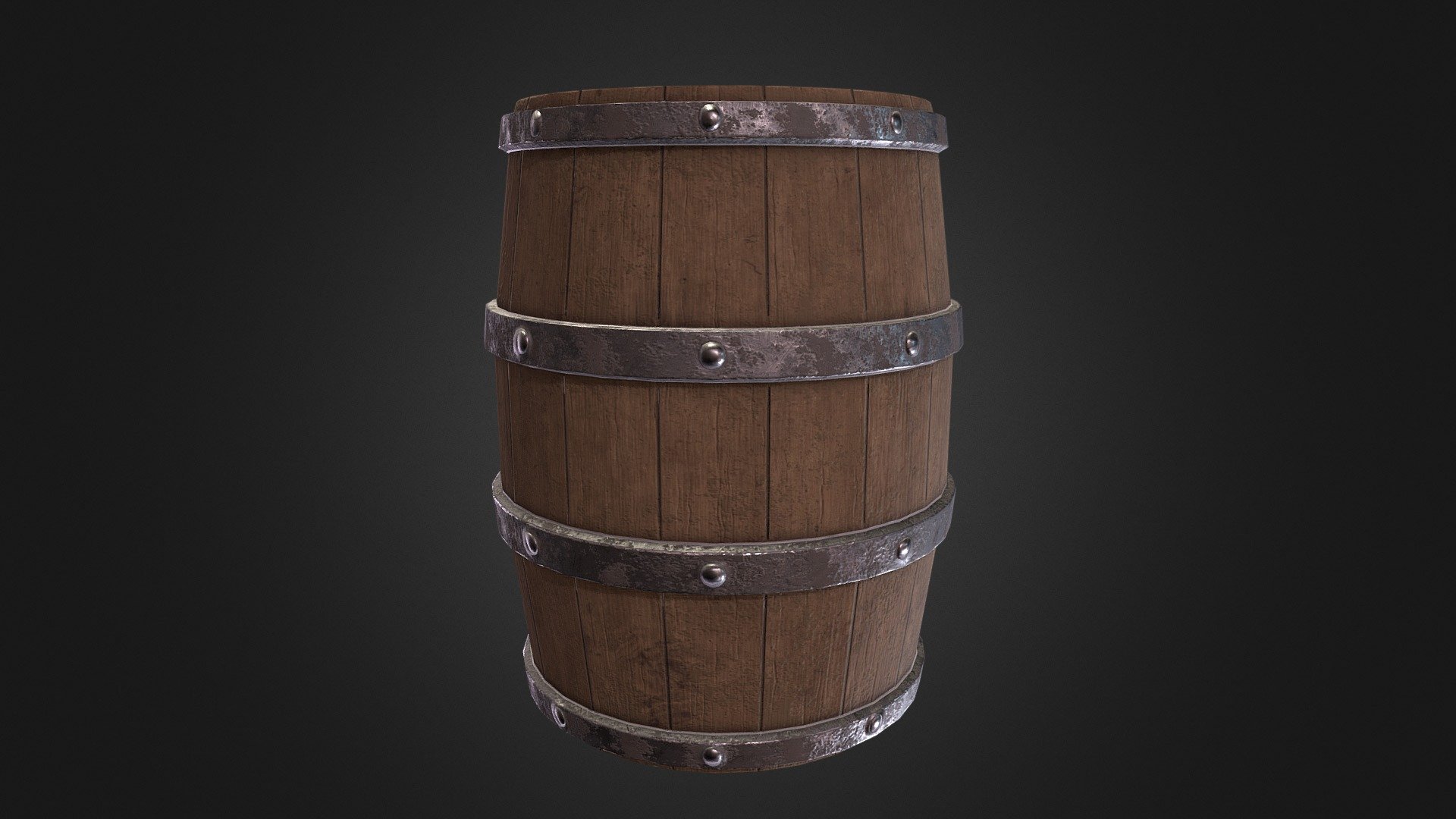 Barrel Download Free 3D model by IsaacTheMaverick