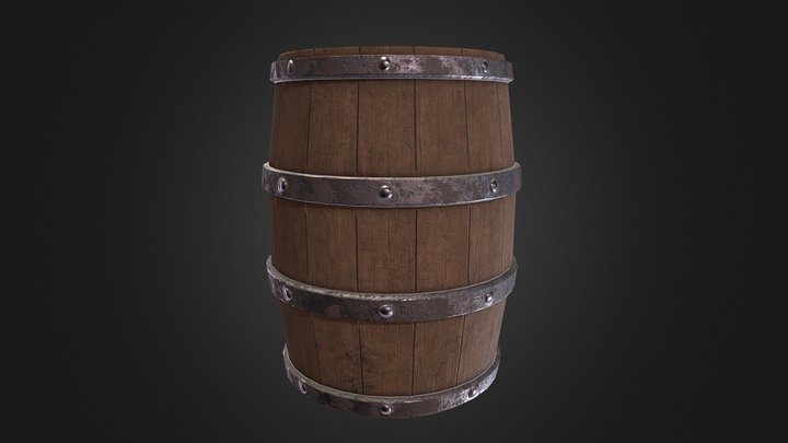 Barrel 3D Model