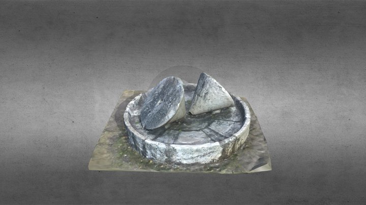 Piedras molino 3D Model
