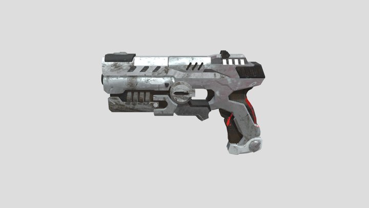 Eldar Gun Prop Revised 3D Model