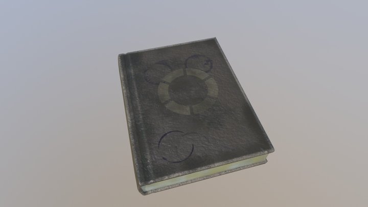 Old Book/Journal 3D Model