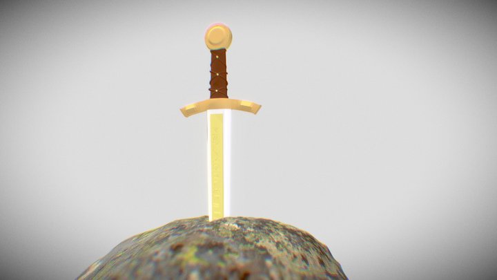 The Excalibur - BBC Merlin 3D Model
