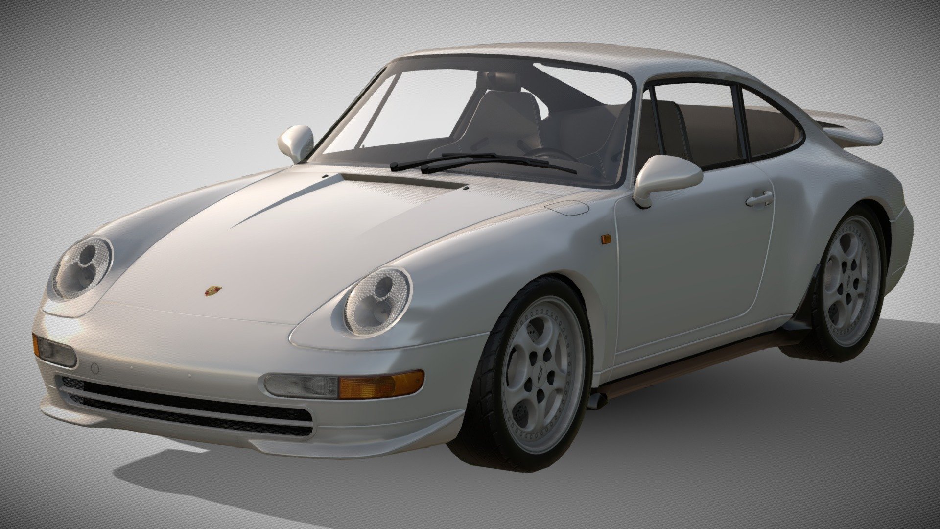 1995 Porsche 911 Carrera RS (993) - Download Free 3D model by Ddiaz ...