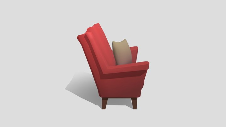 Armchair 3D Model