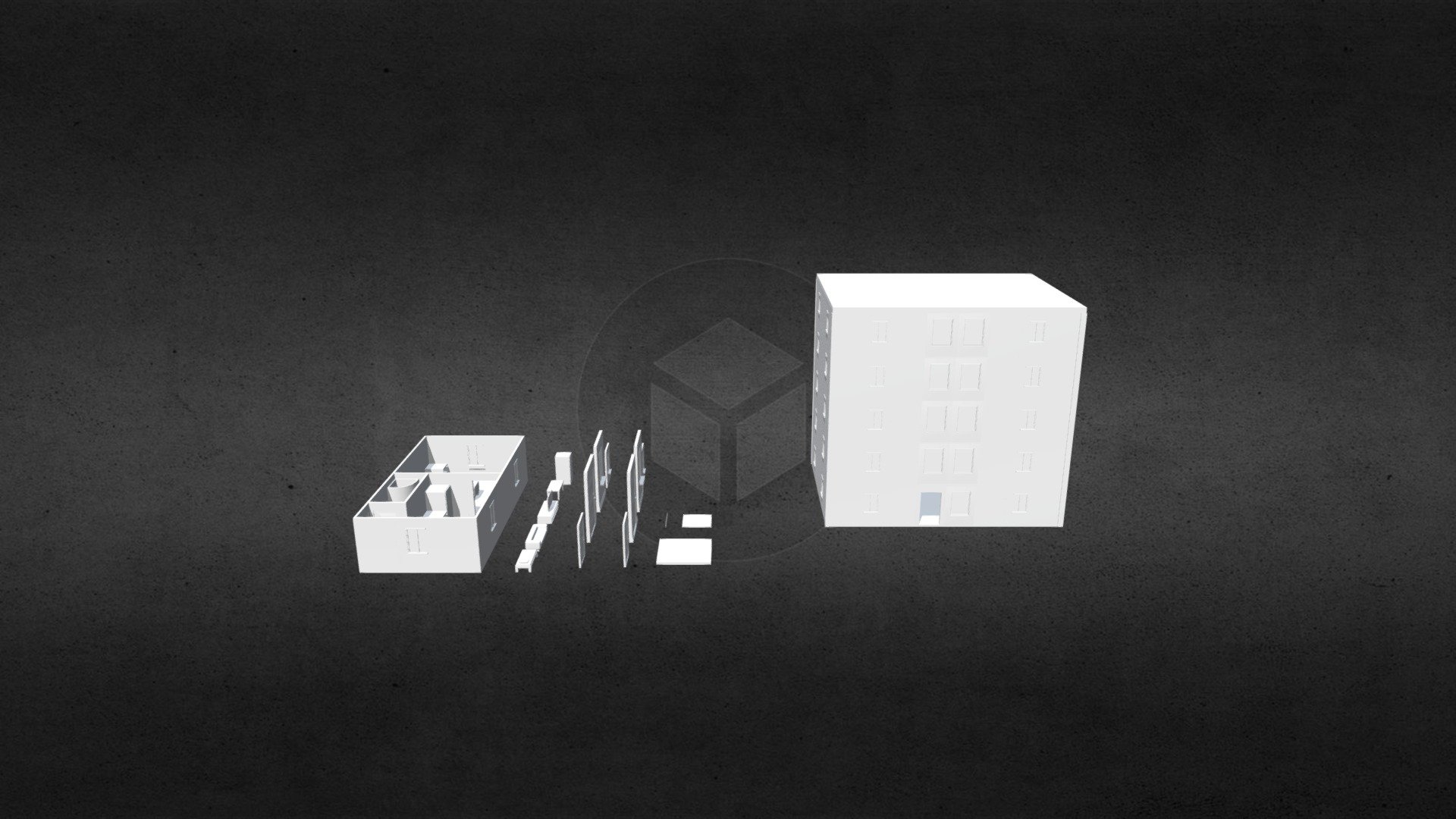 Apartment — Sketchfab embed 3D viewer