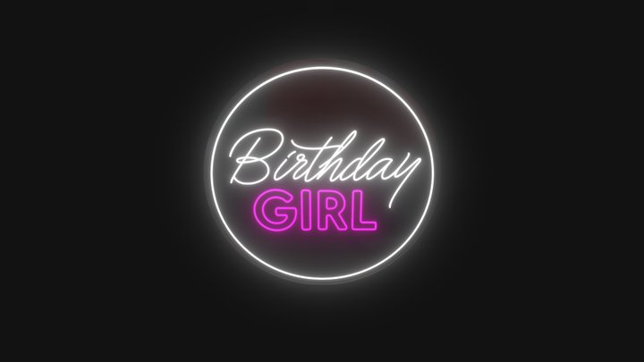 Birthday miteril 3D Model