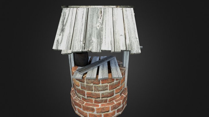 Poço de água 3D Model