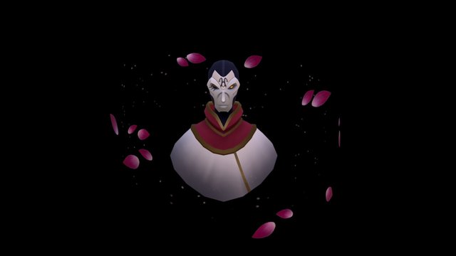 Jhin Bust 3D Model