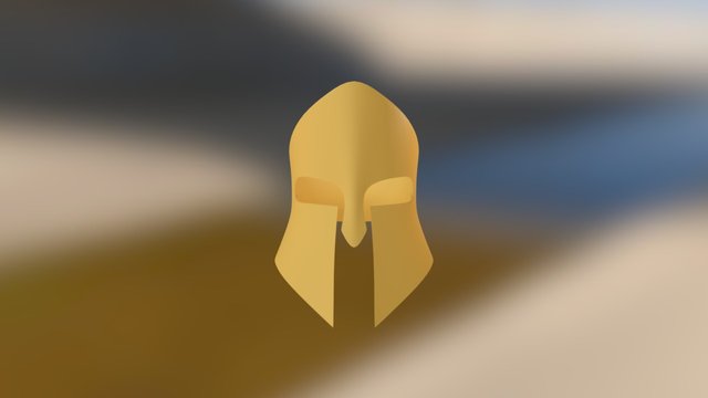 Spartan Mask 3D Model
