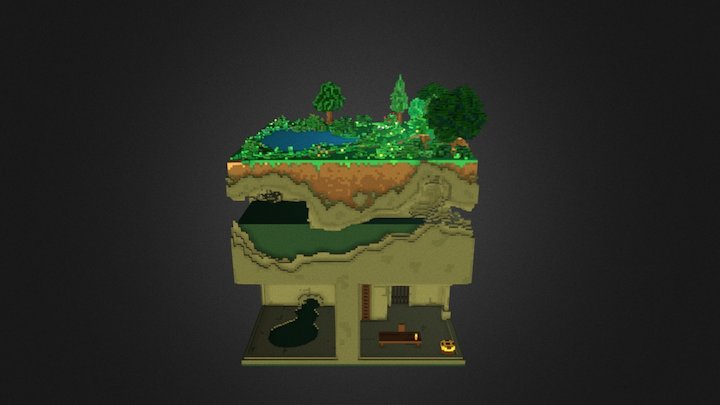 Grotte Serpent 3D Model