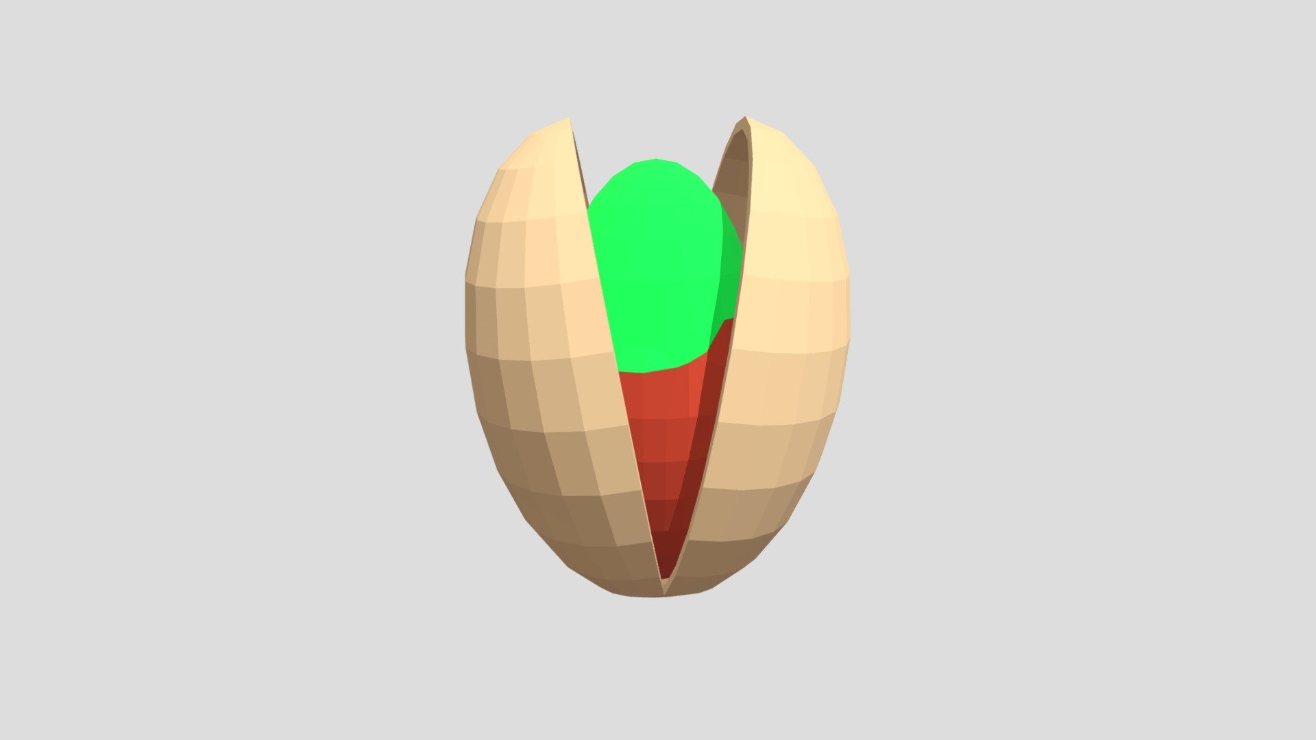 Pistachio from Poly by Google — Sketchfab embed 3D viewer