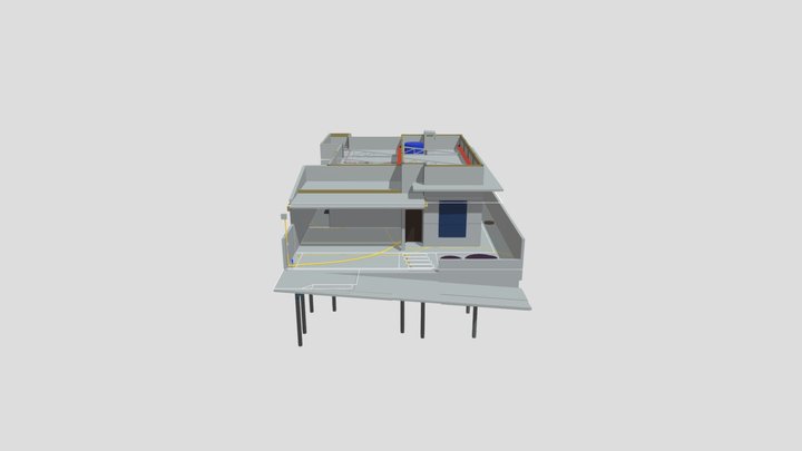 INSTALAÇÕES PREDIAIS - MAGRÃO 3D Model