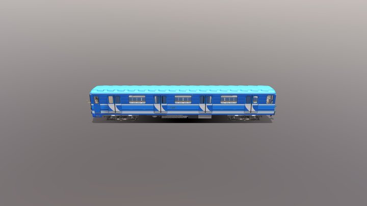 81-717 Самара Метро 3D Model