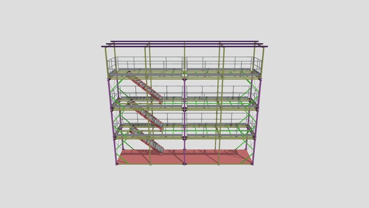 ESTRUTURA CONTAINER TLOG.V02 3D Model