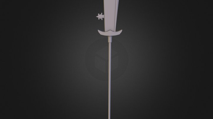 Black Knight Halberd LP - WIP 3D Model
