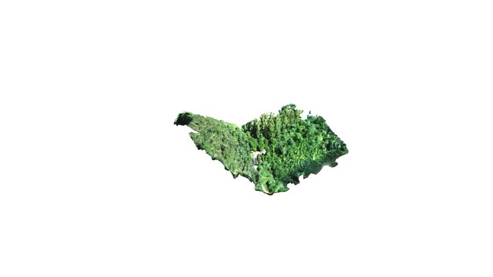 Reference Terrain - Mine 3D Model
