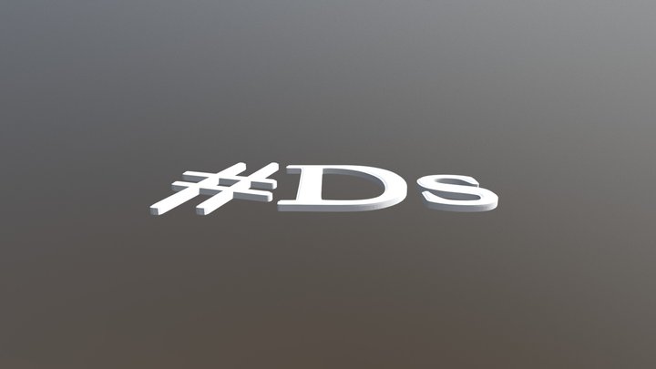 #Ds 3D Model