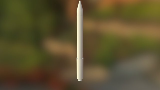 Rocket Scetchup 3D Model