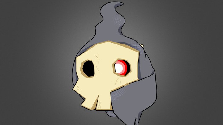 Cartoon Duskull (Pokemon in Zelda Style)