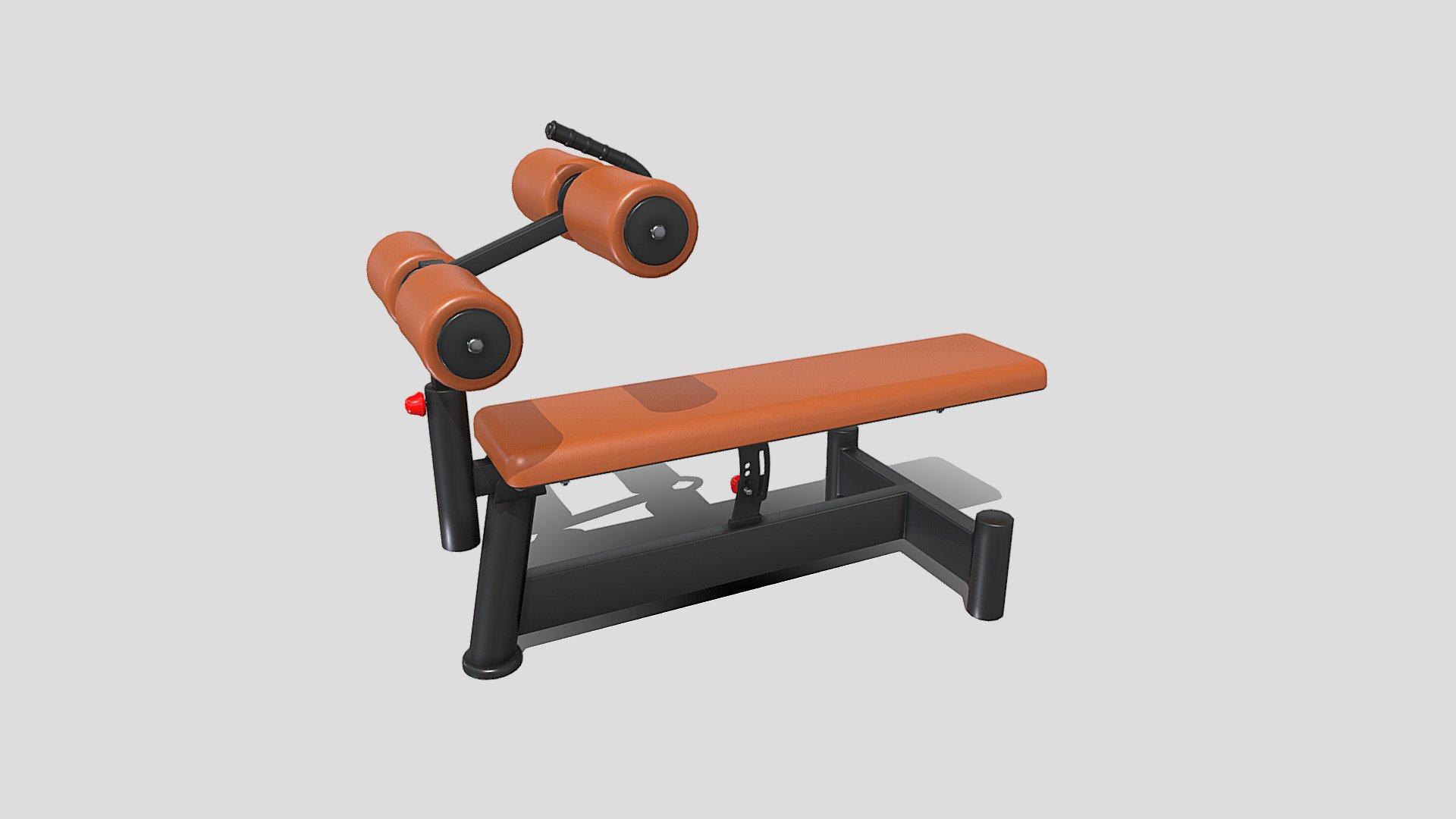 Adjustable Crunch Bench - Buy Royalty Free 3D model by dragosburian ...
