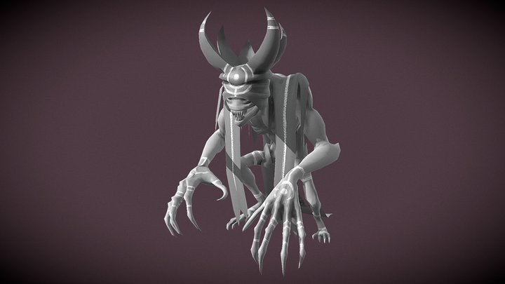 Ghoul Priest Model 3D Model