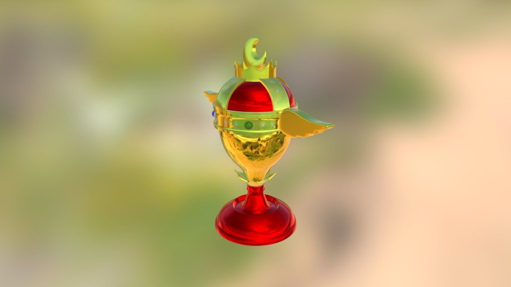 Moon Chalice - 3D model by Andy Lai (@Maborushi) [e470c2e] - Sketchfab
