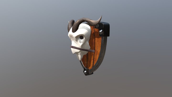 viking shield 3D Model