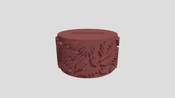 Xmass_Ball_Cap_2 3D Model