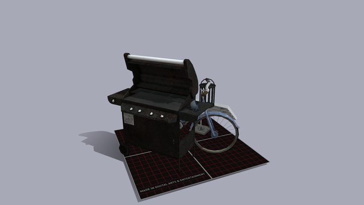 DAE 5 Finished props - Eco house 3D Model