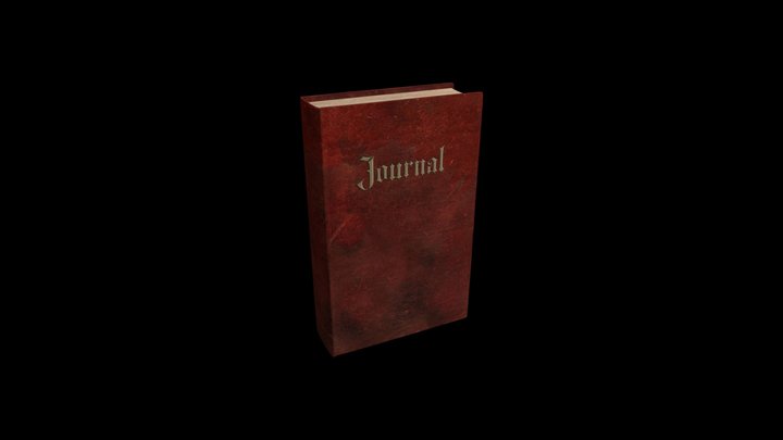 old Journal 3D Model