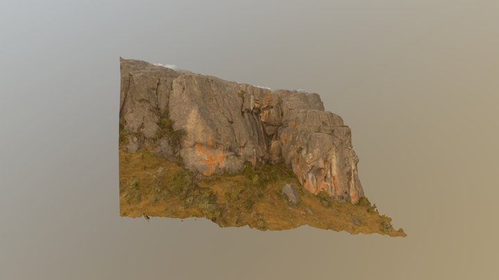 El Aeródromo (detalle) - Cerro Castillo 3D Model