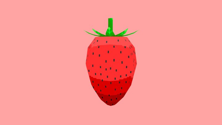 Truskawka 3D Model