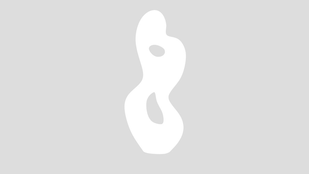 Abstract Serpentine Stone Sculpture