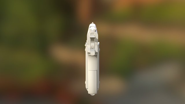 1911 Colt Pistol 3D Model