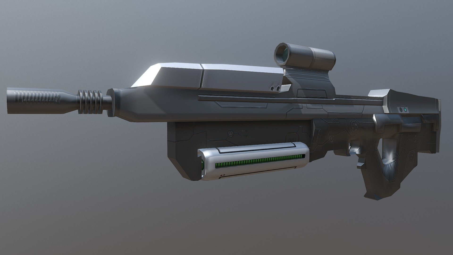 Rifle - 3D model by ArcRift [e4749d5] - Sketchfab