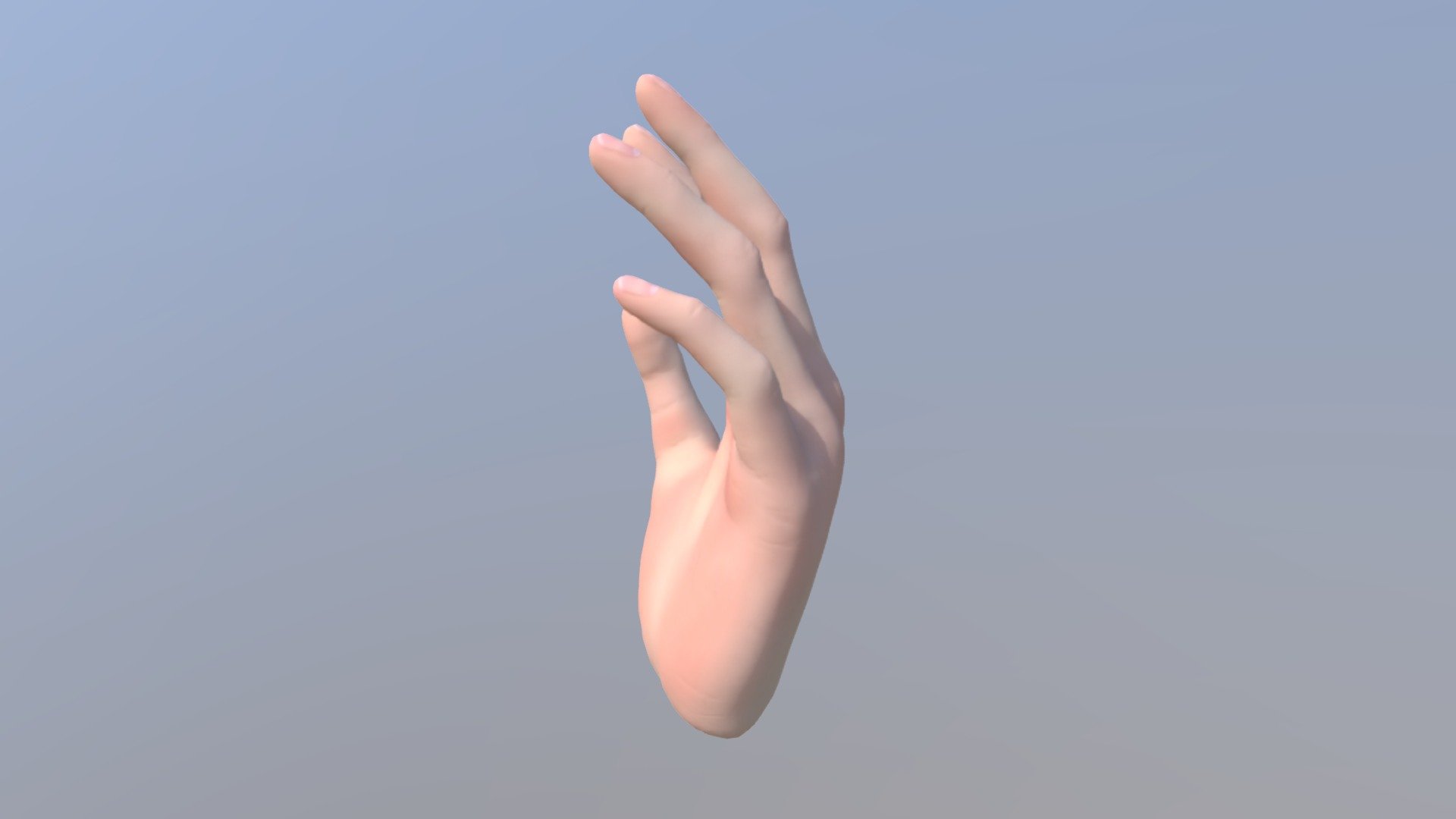 3D hand - 3D model by declarationofindependence [e474d1a] - Sketchfab