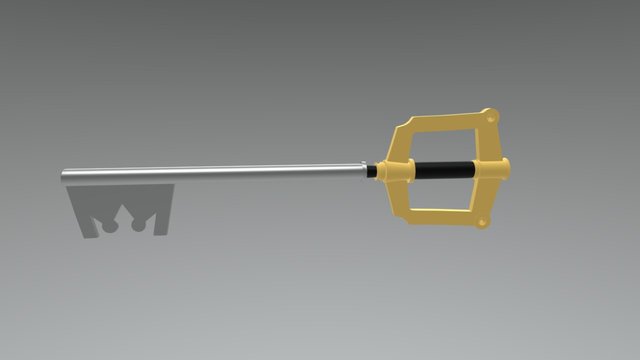 Kingdom Hearts Key 3D Model