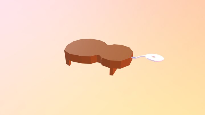 Coconut Scraper 3D Model